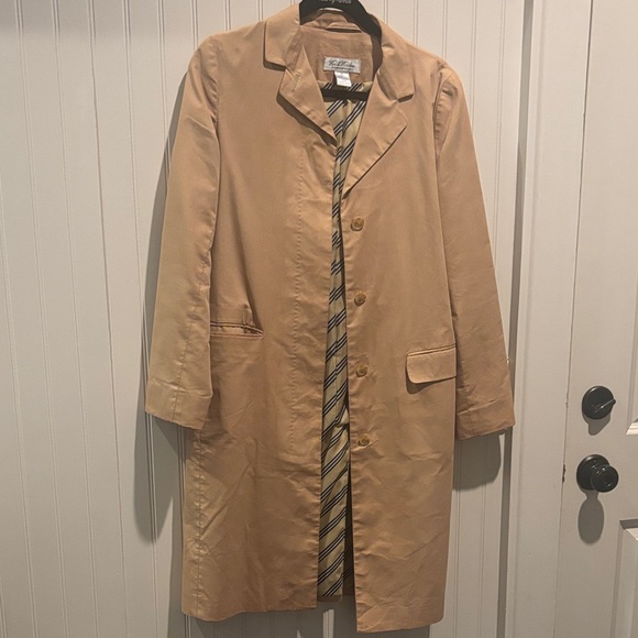 Brooks Brothers Tan Trench Coat - Picture 2 of 6